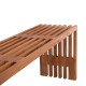 ΠΑΓΚΑΚΙ FB99829 ΜΑΣΙΦ ΞΥΛΟ TEAK ΣΕ ΦΥΣΙΚΟ 139,5x34,5x48,5Υεκ.