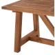 ΤΡΑΠΕΖΙ ΤΡΑΠΕΖΑΡΙΑΣ FB97922 RECYCLED TEAK ΣΕ ΦΥΣΙΚΟ ΧΡΩΜΑ 200X100X75Yεκ.